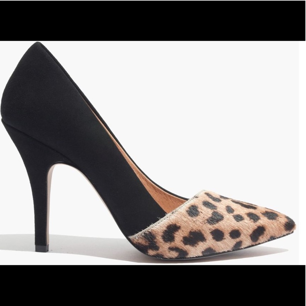 Madewell Mira Heel-leopard